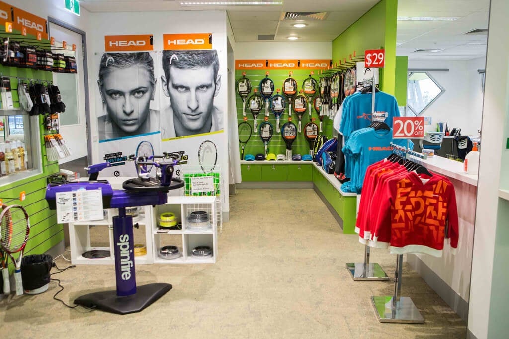 tennis store